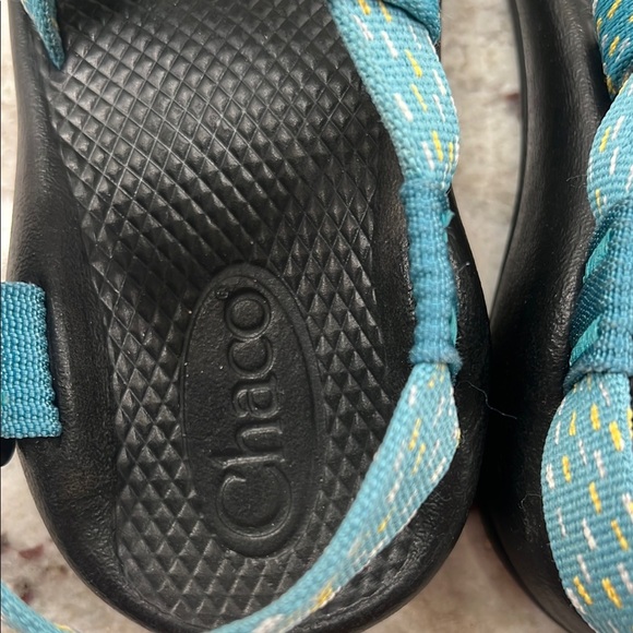 Chaco Teal and Black Sandals - Picture 7 of 7